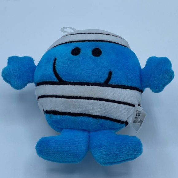 Jemini France 5" M. Malchance 2008 Plush Stuffed Toy Figure Blue Mr. Men - Picture 1 of 6